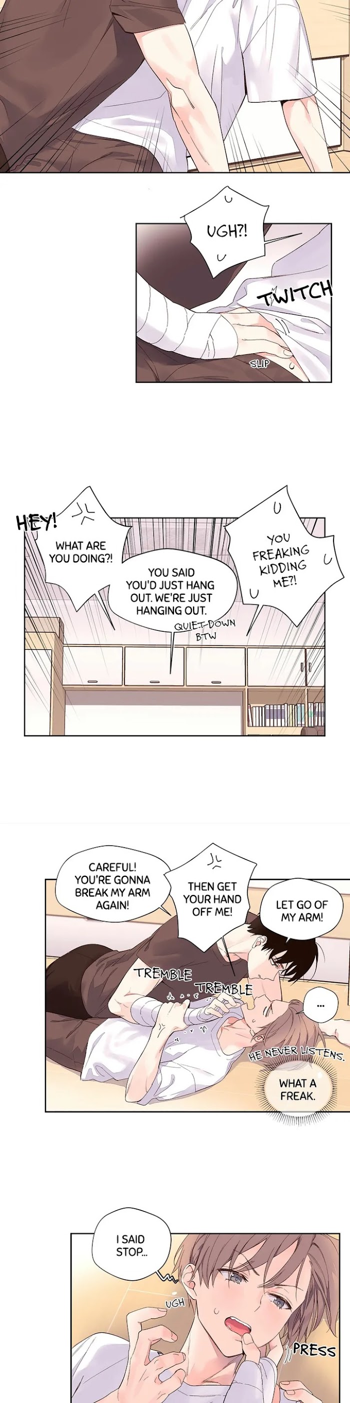 4 Week Lovers Chapter 3.1 page 8 - 