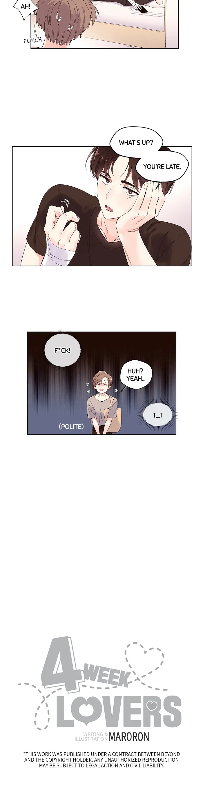 4 Week Lovers Chapter 4.1 page 15 - 