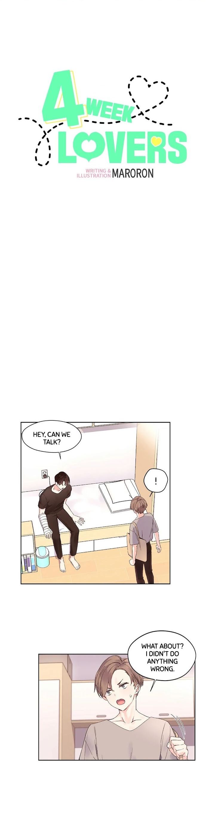 4 Week Lovers Chapter 5.1 page 1 - 