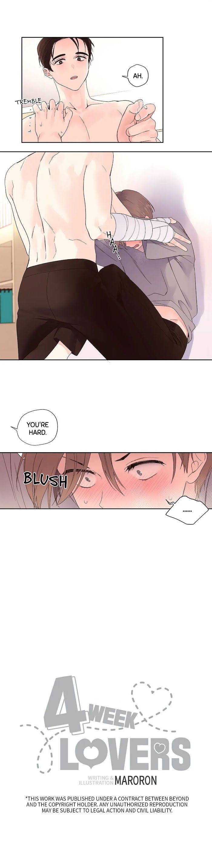 4 Week Lovers Chapter 5.1 page 12 - 