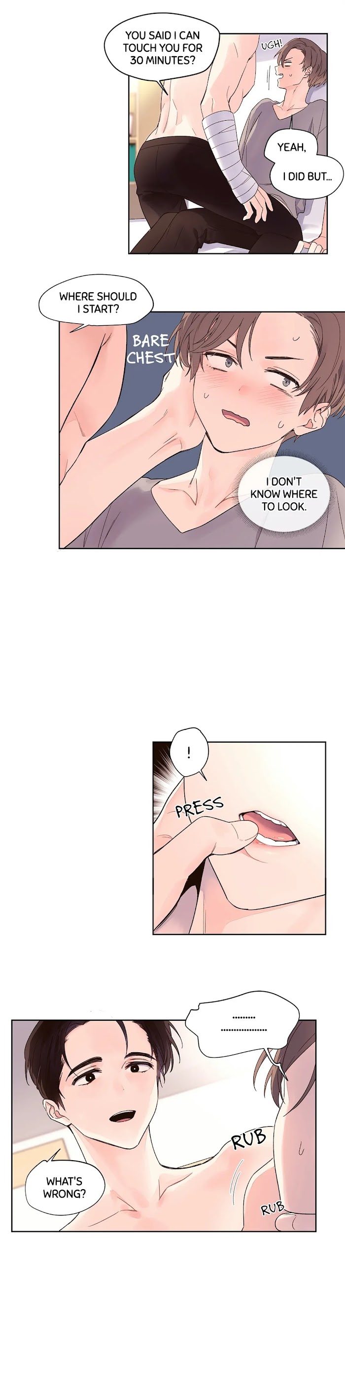 4 Week Lovers Chapter 5.1 page 8 - 