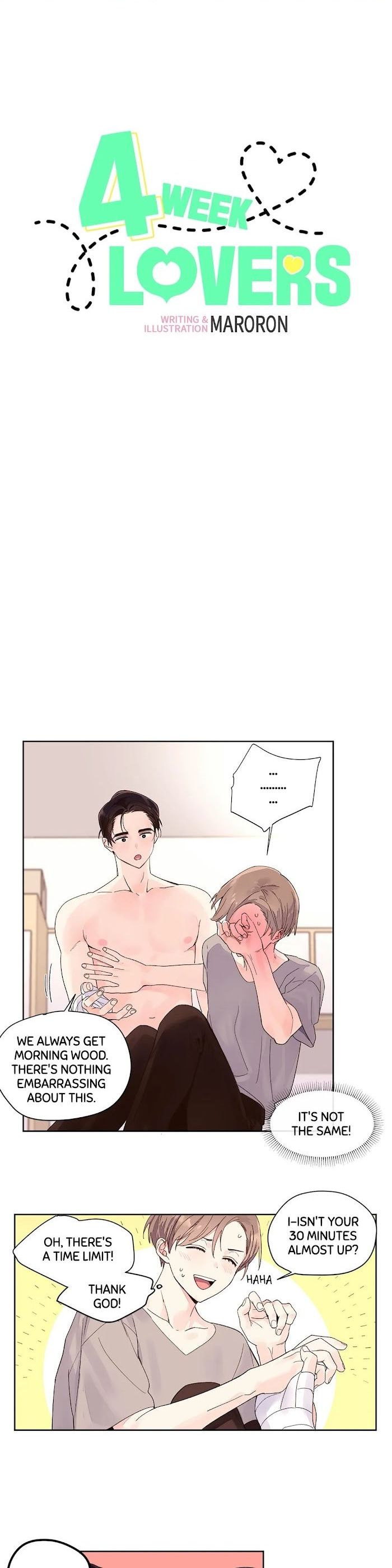 4 Week Lovers Chapter 6.1 page 1 - 