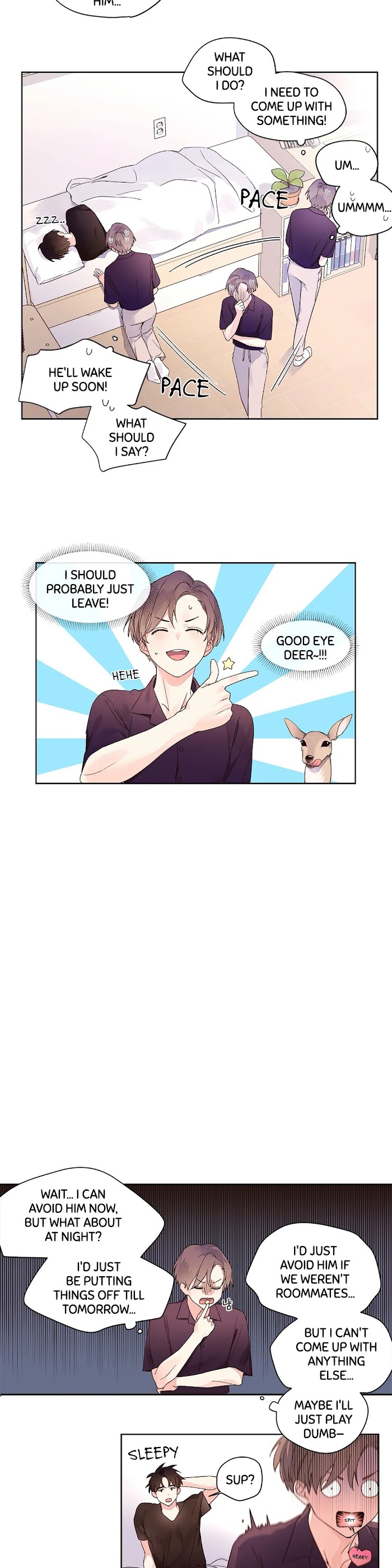 4 Week Lovers Chapter 7.1 page 8 - 