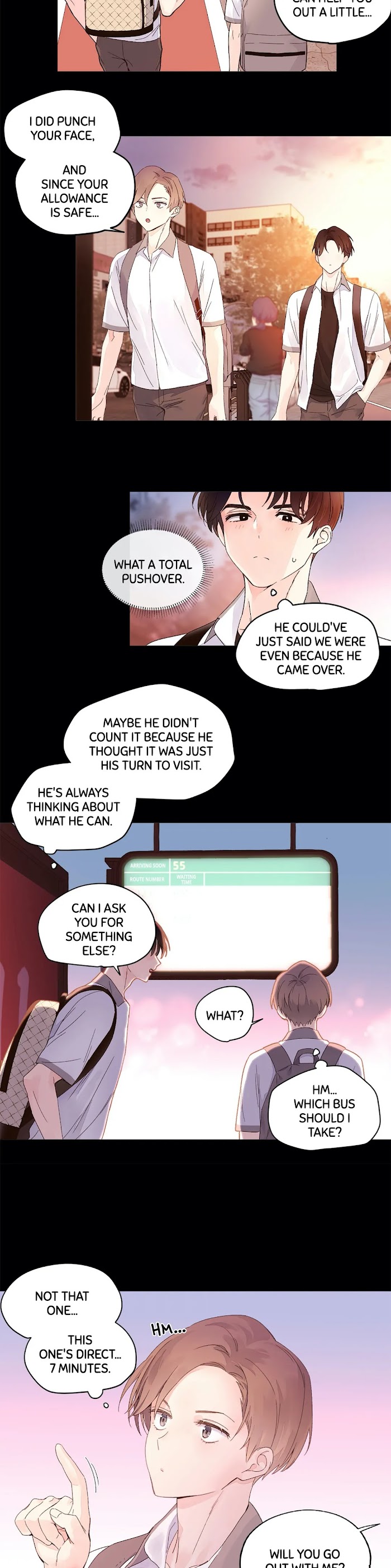 4 Week Lovers Chapter 8.1 page 12 - 
