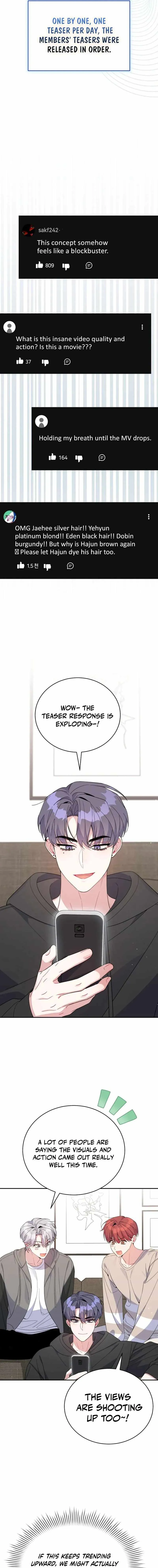 A Blank Slate Regression for the Idol That Lost His Original Mindset Chapter 80 page 2 - 