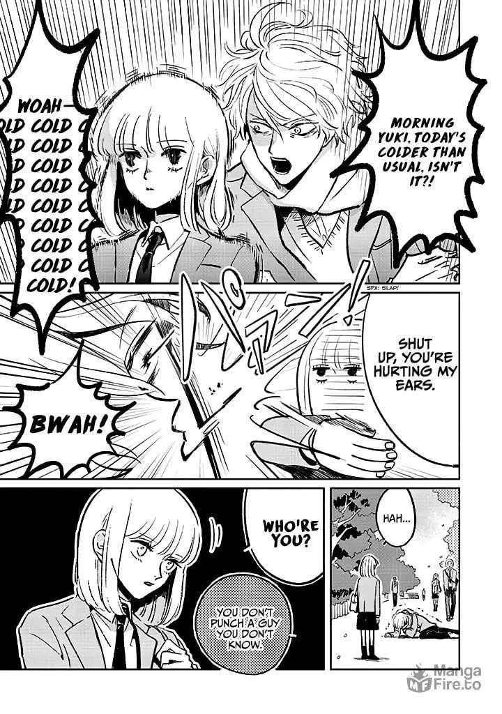 A Boy Sensitive to Cold & a Hard-Boiled Girl Chapter 1.1 page 6 - 