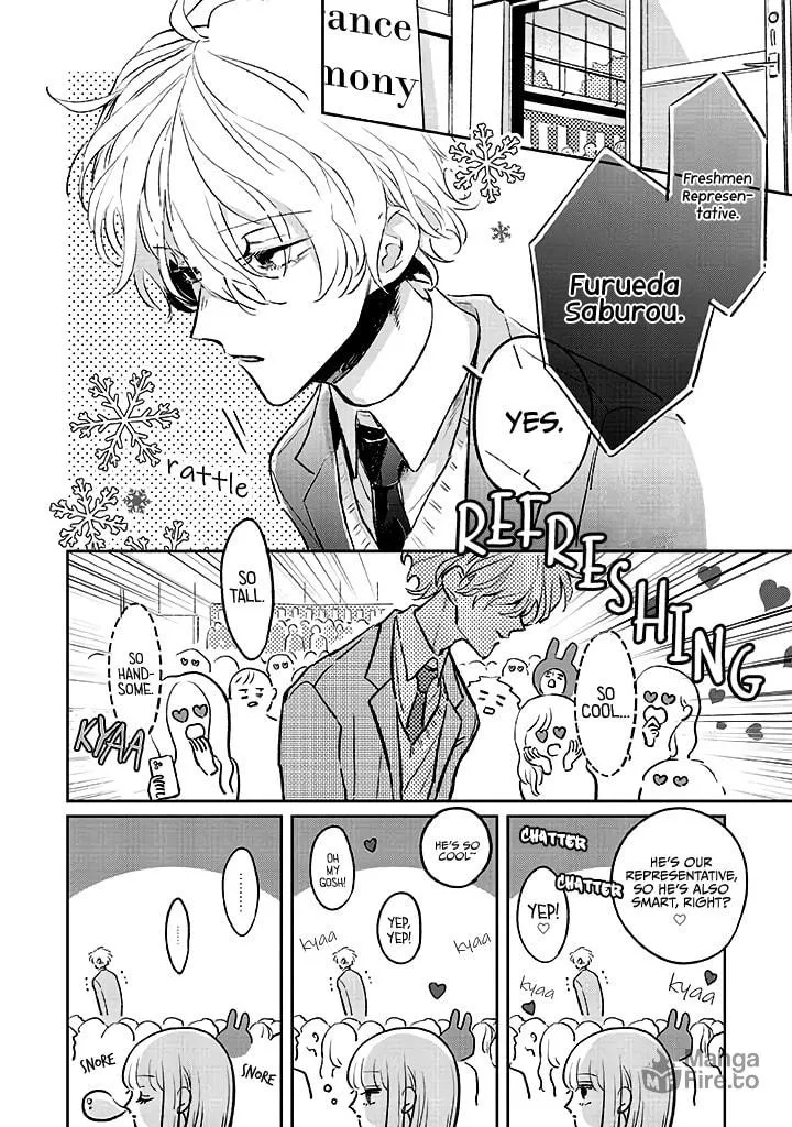 A Boy Sensitive to Cold & a Hard-Boiled Girl Chapter 1.1 page 9 - 