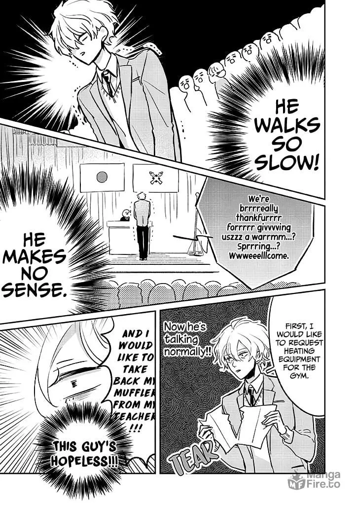 A Boy Sensitive to Cold & a Hard-Boiled Girl Chapter 1.1 page 10 - 