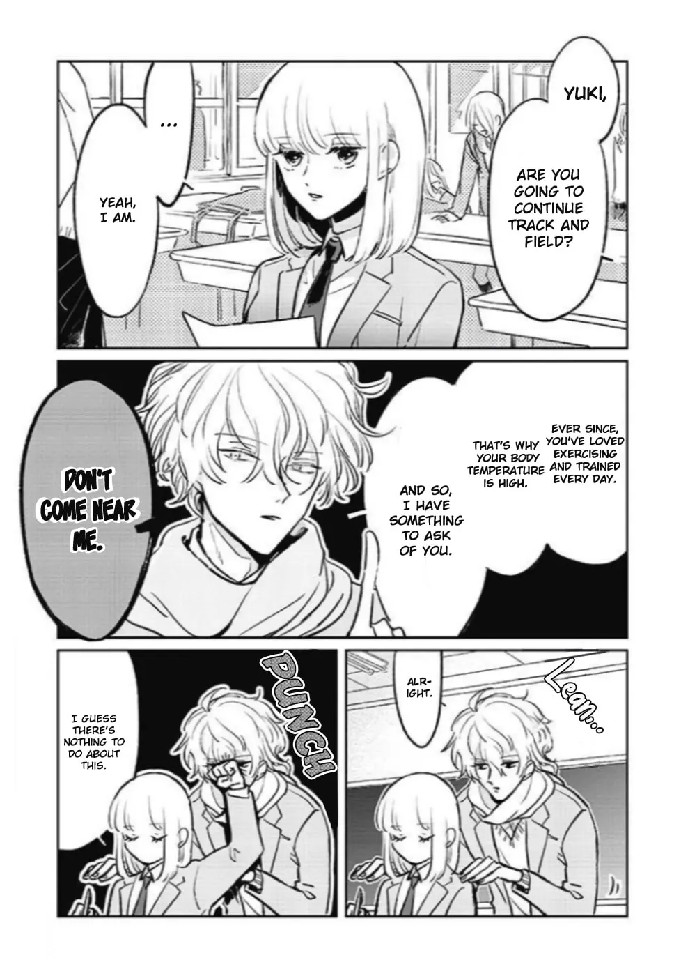A Boy Sensitive to Cold & a Hard-Boiled Girl Chapter 1 page 11 - 