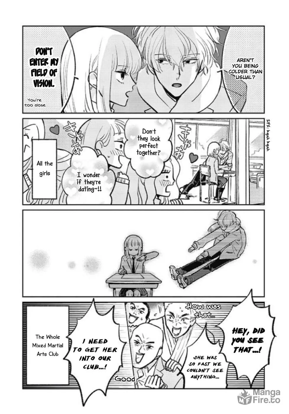 A Boy Sensitive to Cold & a Hard-Boiled Girl Chapter 1 page 12 - 