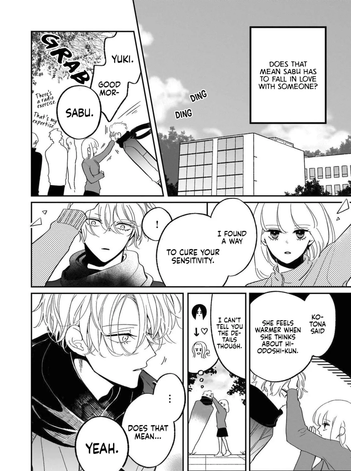 A Boy Sensitive to Cold & a Hard-Boiled Girl Chapter 12 page 35 - 
