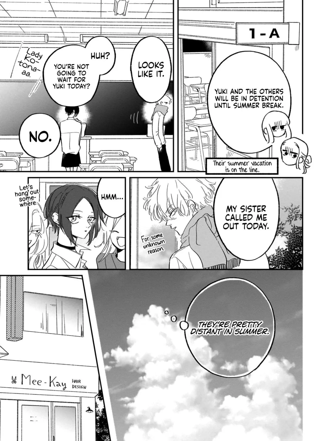 A Boy Sensitive to Cold & a Hard-Boiled Girl Chapter 16 page 13 - 