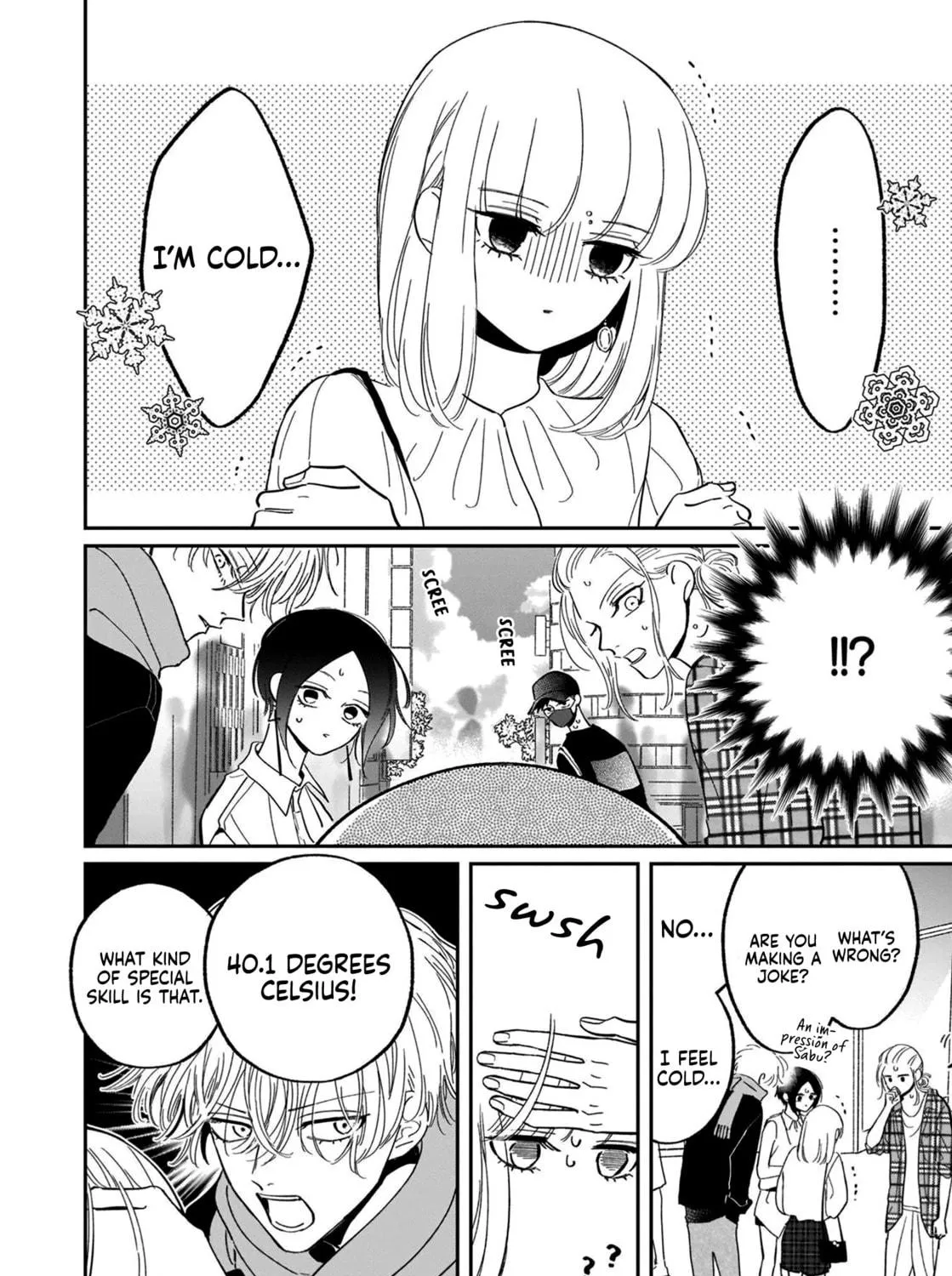 A Boy Sensitive to Cold & a Hard-Boiled Girl Chapter 17 page 4 - 