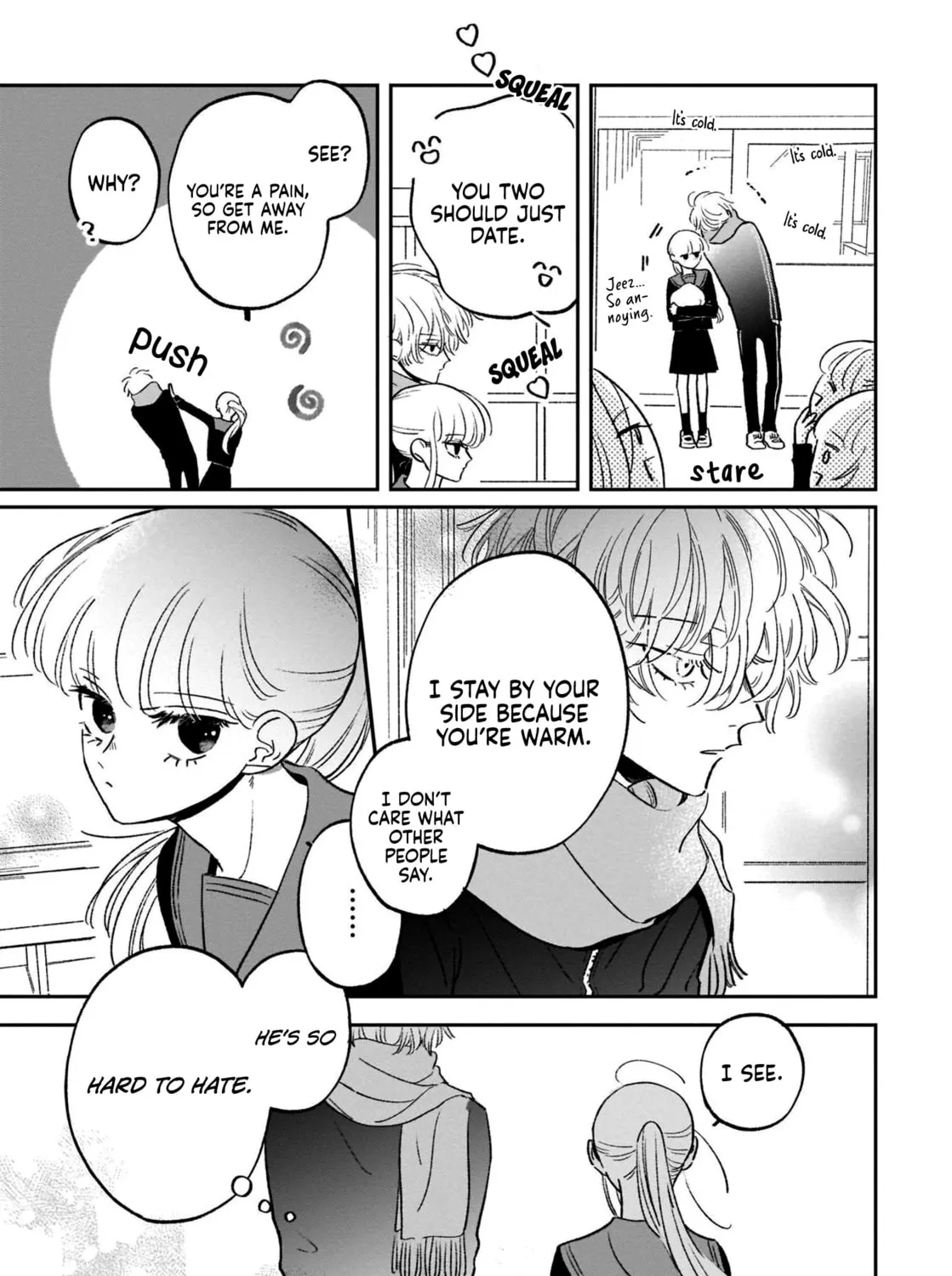 A Boy Sensitive to Cold & a Hard-Boiled Girl Chapter 18 page 24 - 