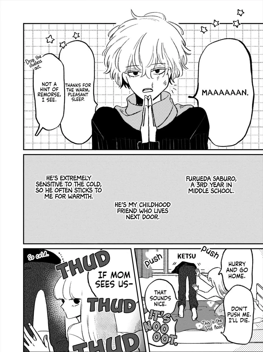 A Boy Sensitive to Cold & a Hard-Boiled Girl Chapter 18 page 10 - 