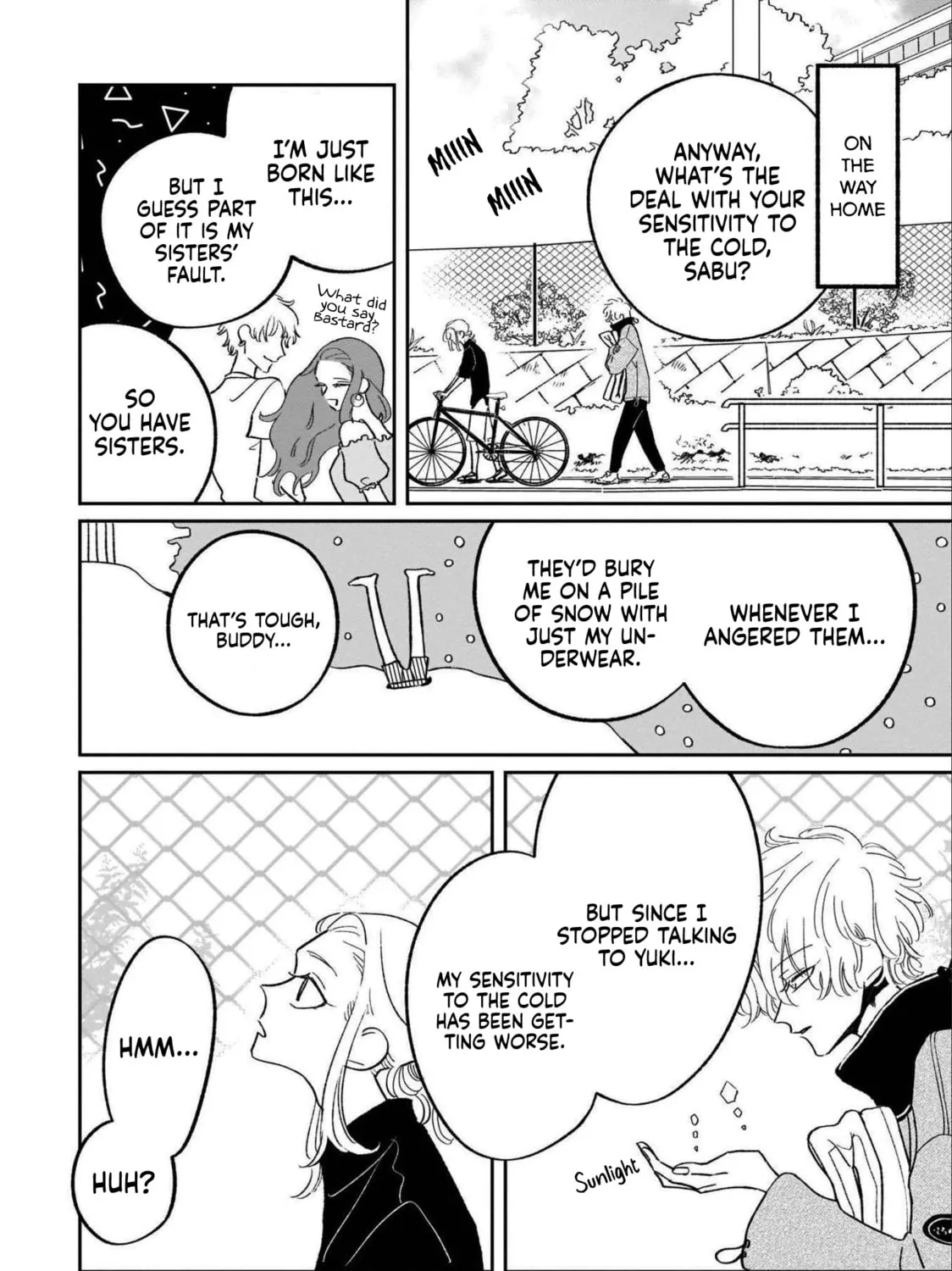 A Boy Sensitive to Cold & a Hard-Boiled Girl Chapter 19 page 42 - 
