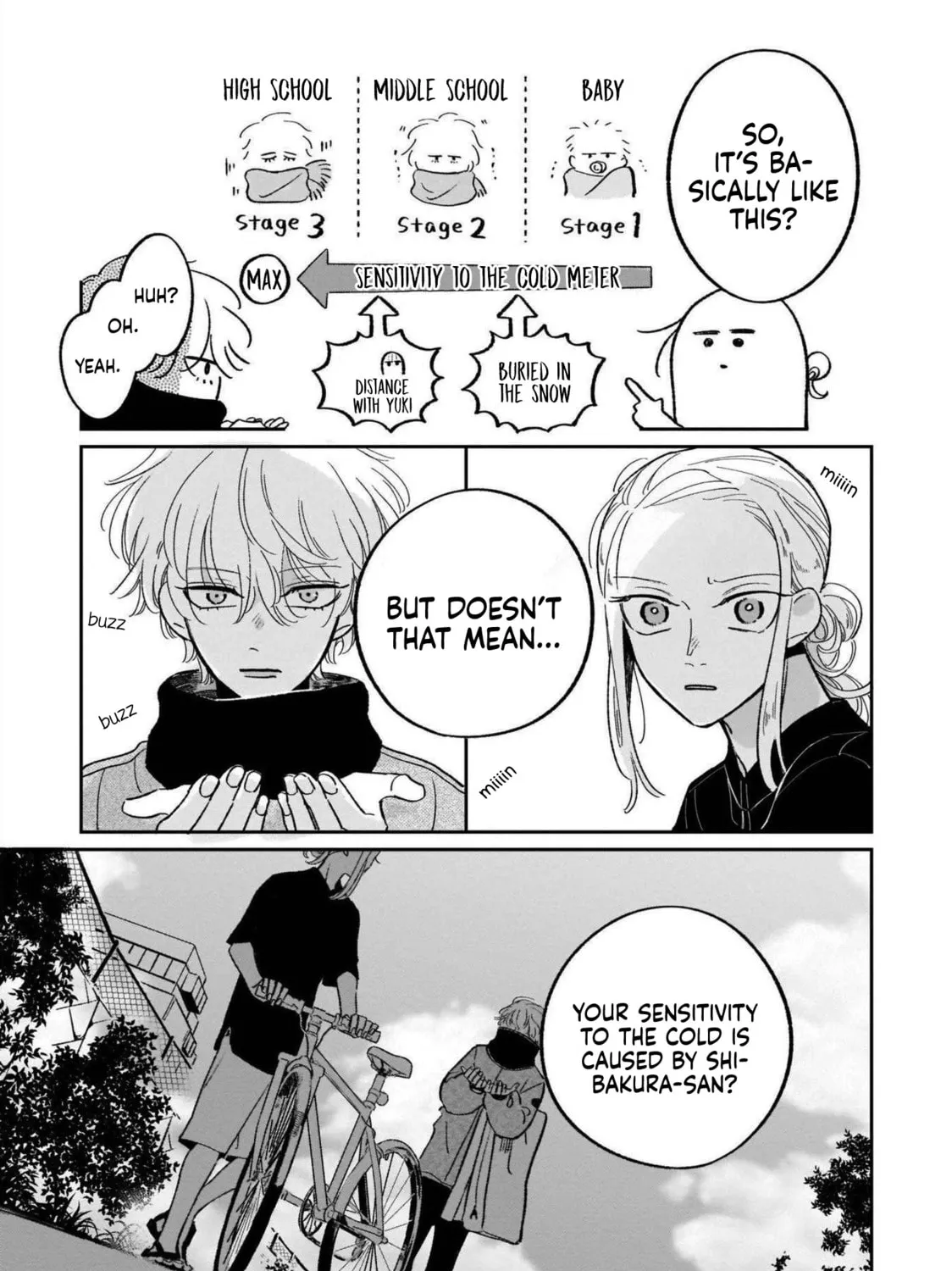 A Boy Sensitive to Cold & a Hard-Boiled Girl Chapter 19 page 44 - 