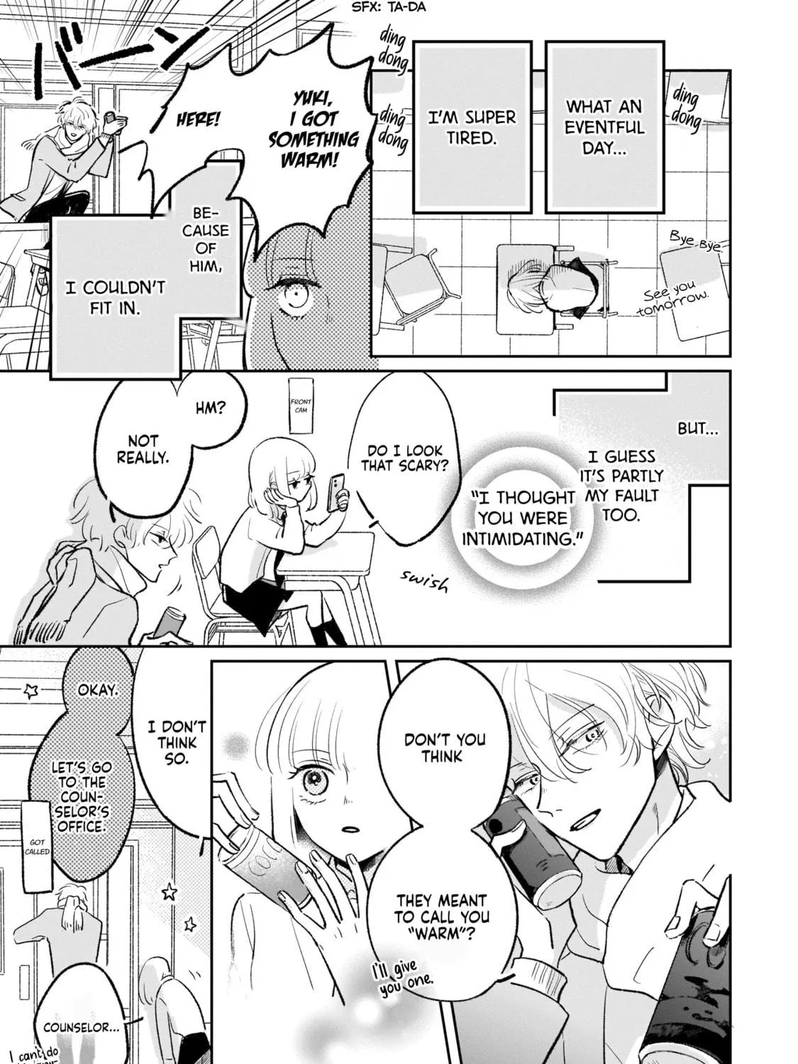 A Boy Sensitive to Cold & a Hard-Boiled Girl Chapter 2 page 33 - 