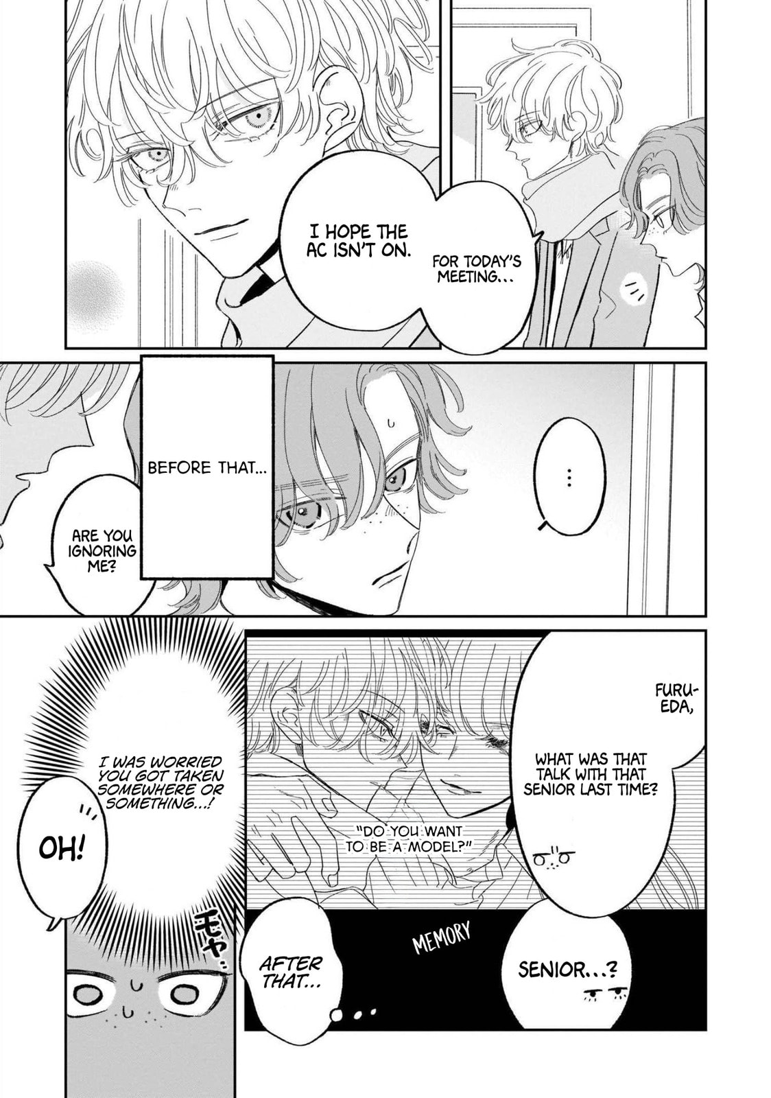 A Boy Sensitive to Cold & a Hard-Boiled Girl Chapter 21 page 8 - 