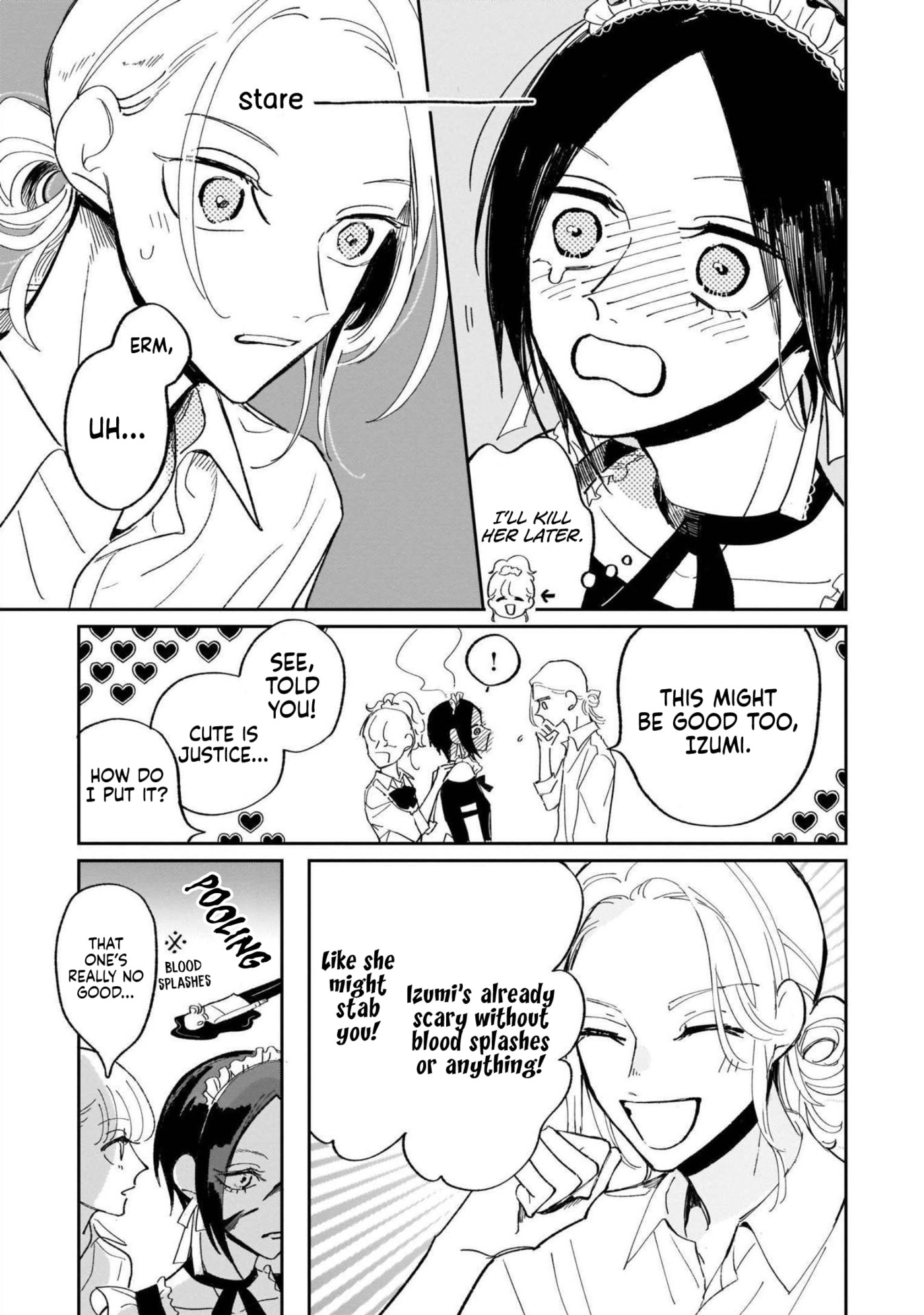A Boy Sensitive to Cold & a Hard-Boiled Girl Chapter 22 page 12 - 