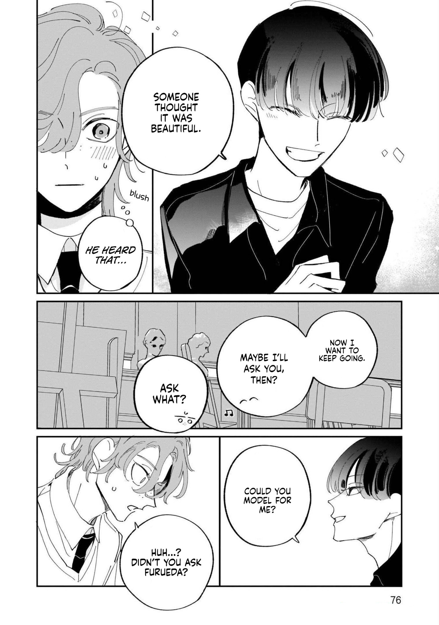 A Boy Sensitive to Cold & a Hard-Boiled Girl Chapter 22 page 17 - 