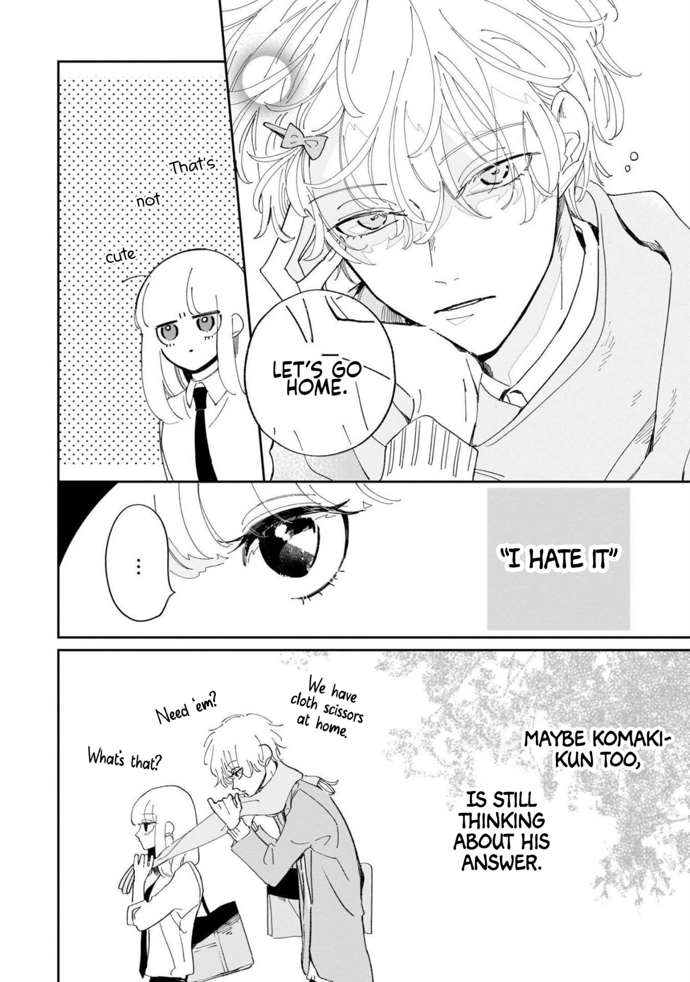 A Boy Sensitive to Cold & a Hard-Boiled Girl Chapter 22 page 21 - 