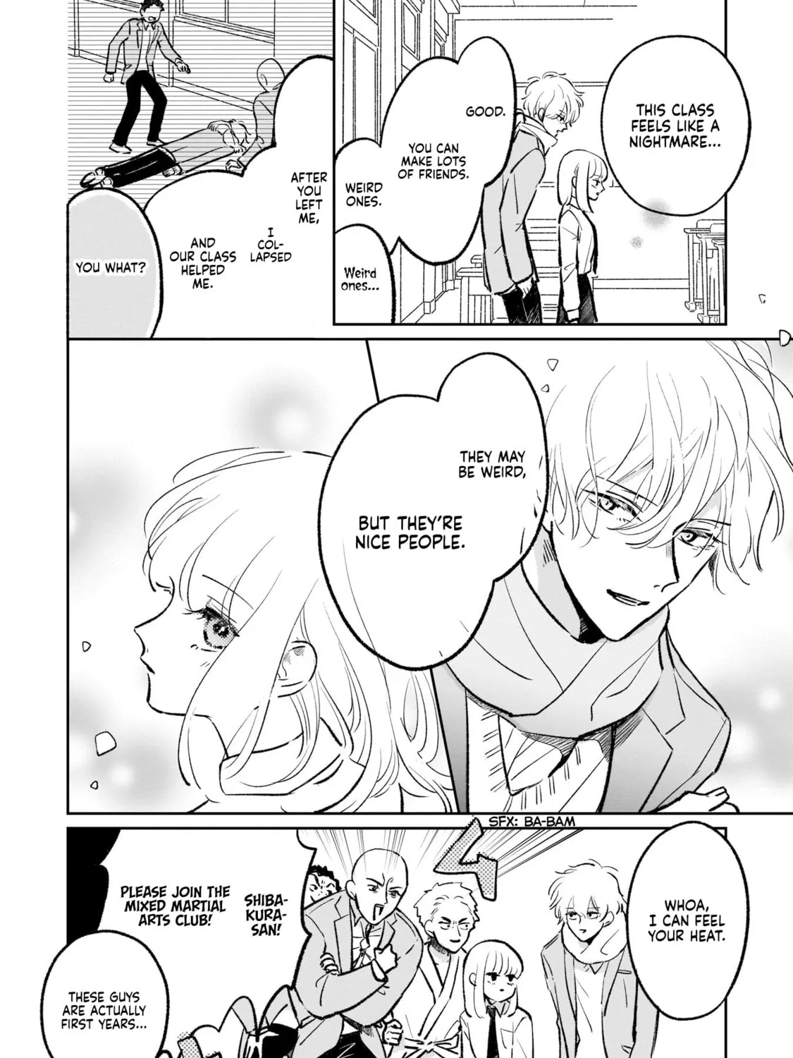 A Boy Sensitive to Cold & a Hard-Boiled Girl Chapter 3 page 35 - 