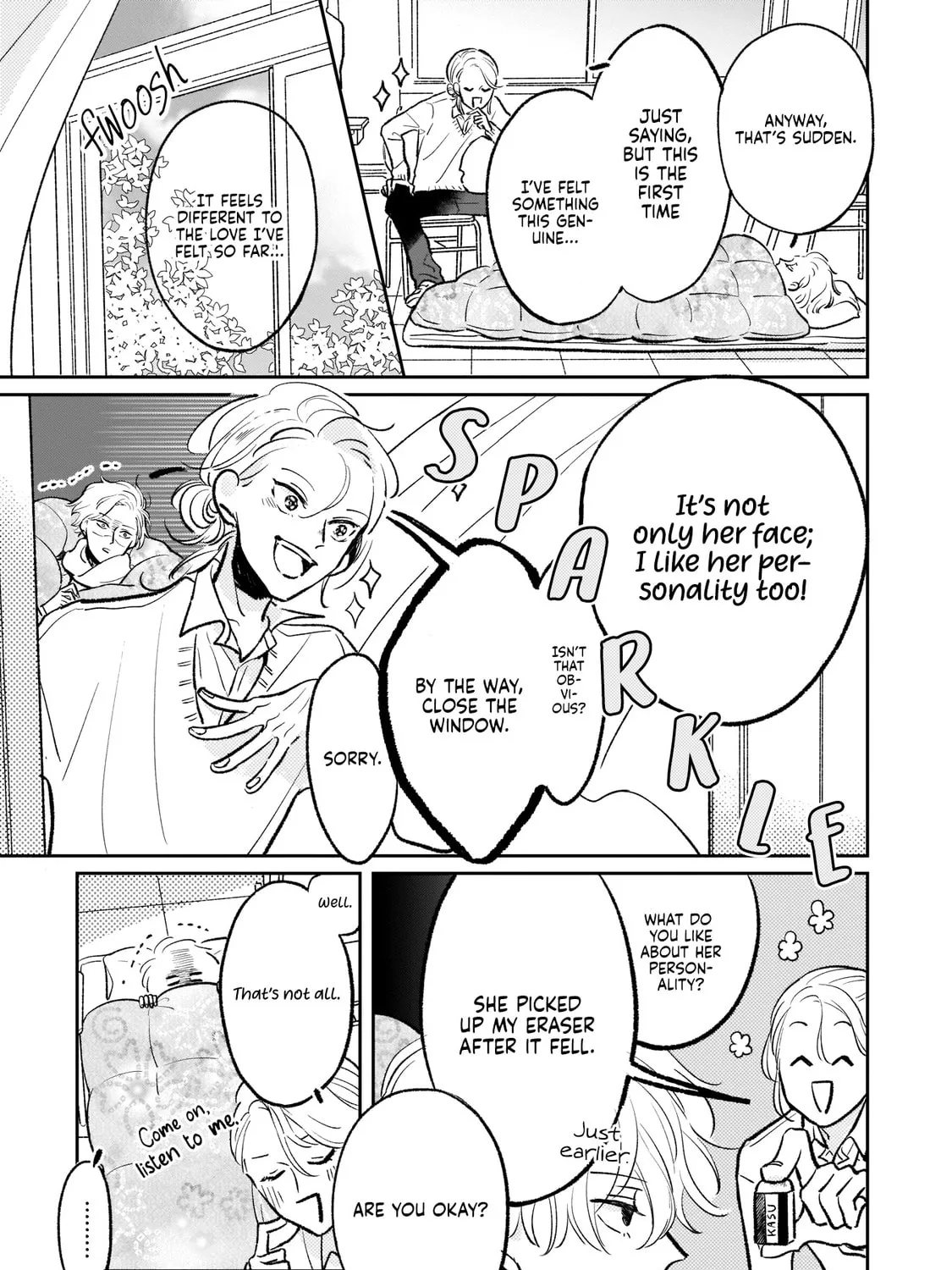 A Boy Sensitive to Cold & a Hard-Boiled Girl Chapter 5 page 13 - 