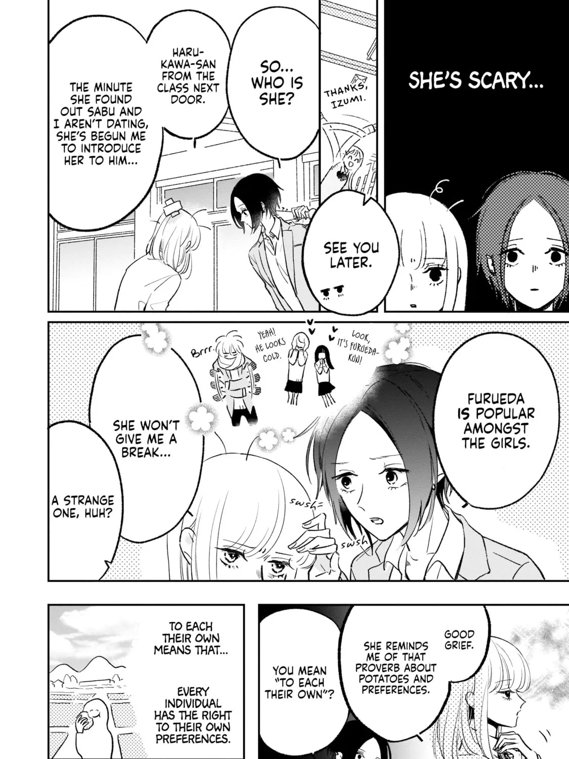 A Boy Sensitive to Cold & a Hard-Boiled Girl Chapter 8 page 23 - 