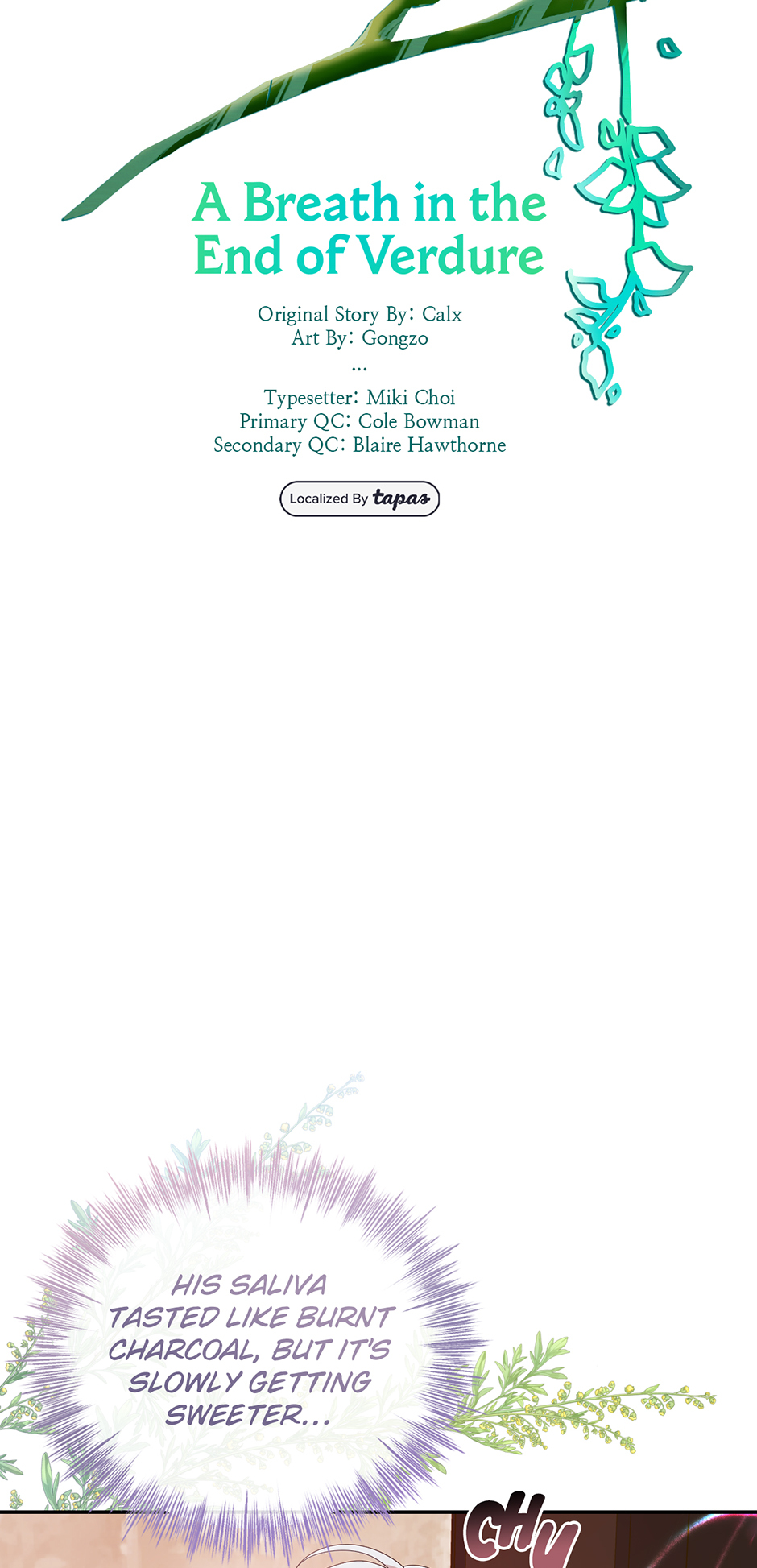 A Breath in the End of Verdure Chapter 19 page 20 - 