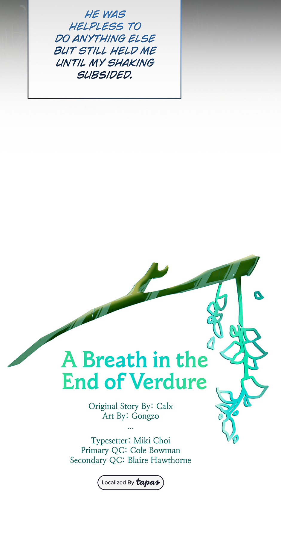 A Breath in the End of Verdure Chapter 46 page 46 - 