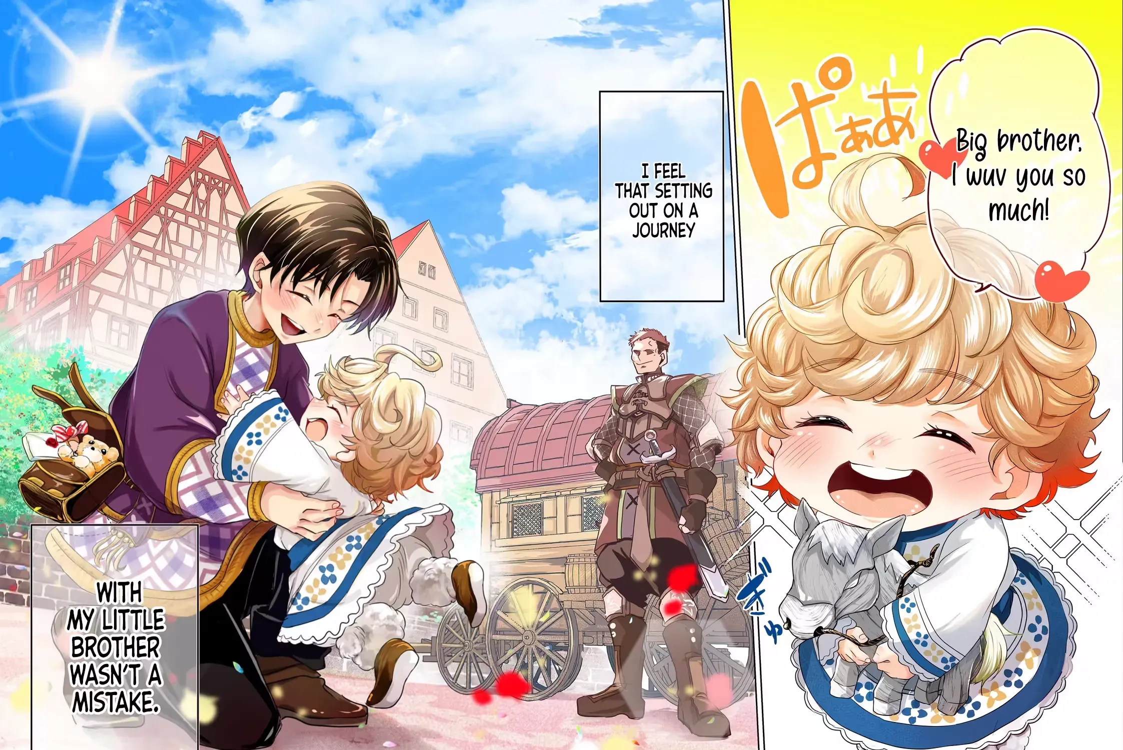 A Brotherly Journey: Two Siblings Traveling to Visit Their Grandparents Chapter 1 page 4 - 