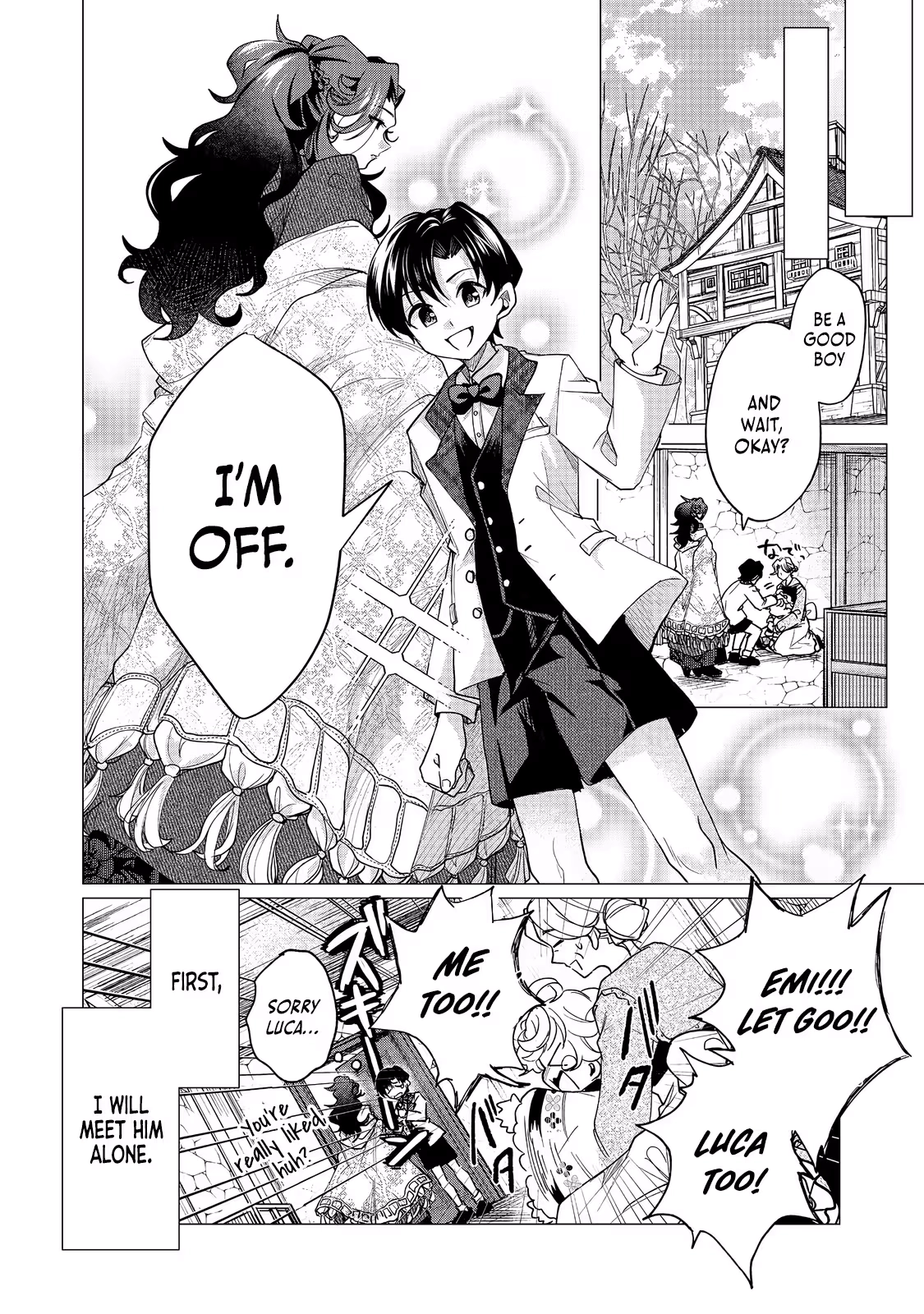 A Brotherly Journey: Two Siblings Traveling to Visit Their Grandparents Chapter 3.2 page 11 - 