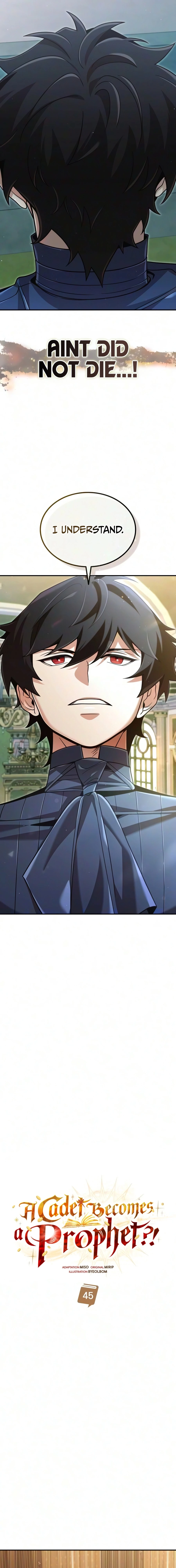 A Cadet Becomes a Prophet?! Chapter 45 page 11 - 