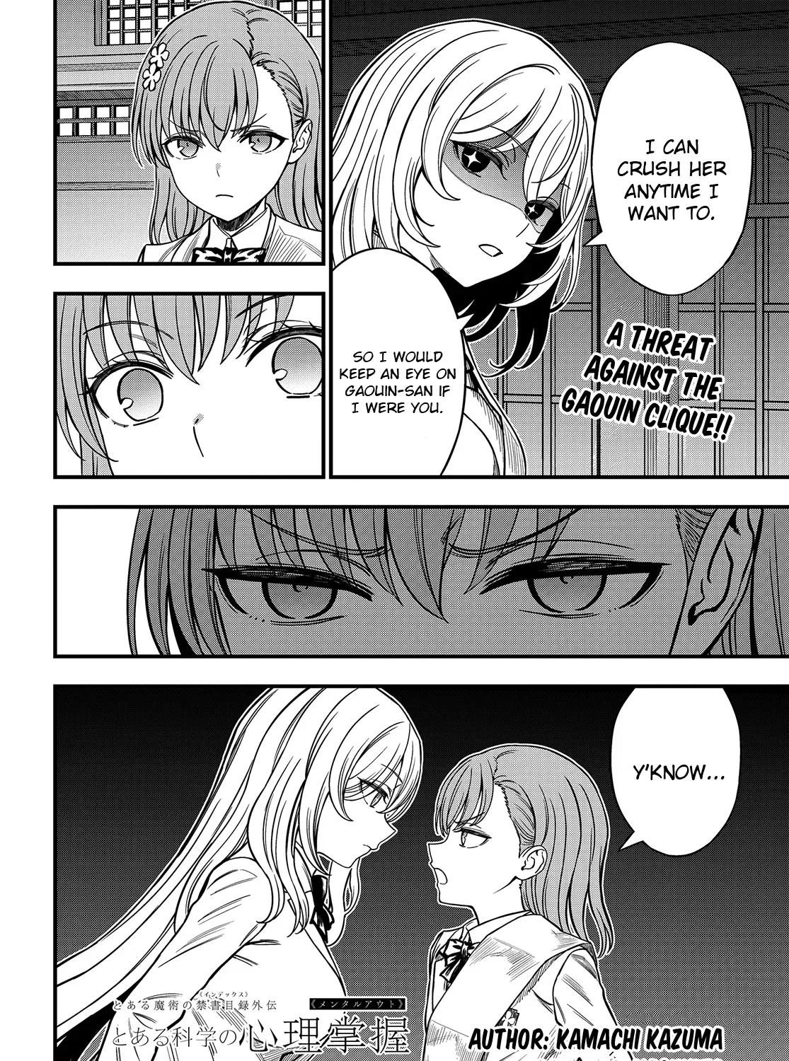 A Certain Scientific Mental Out Chapter 36.2 page 1 - 