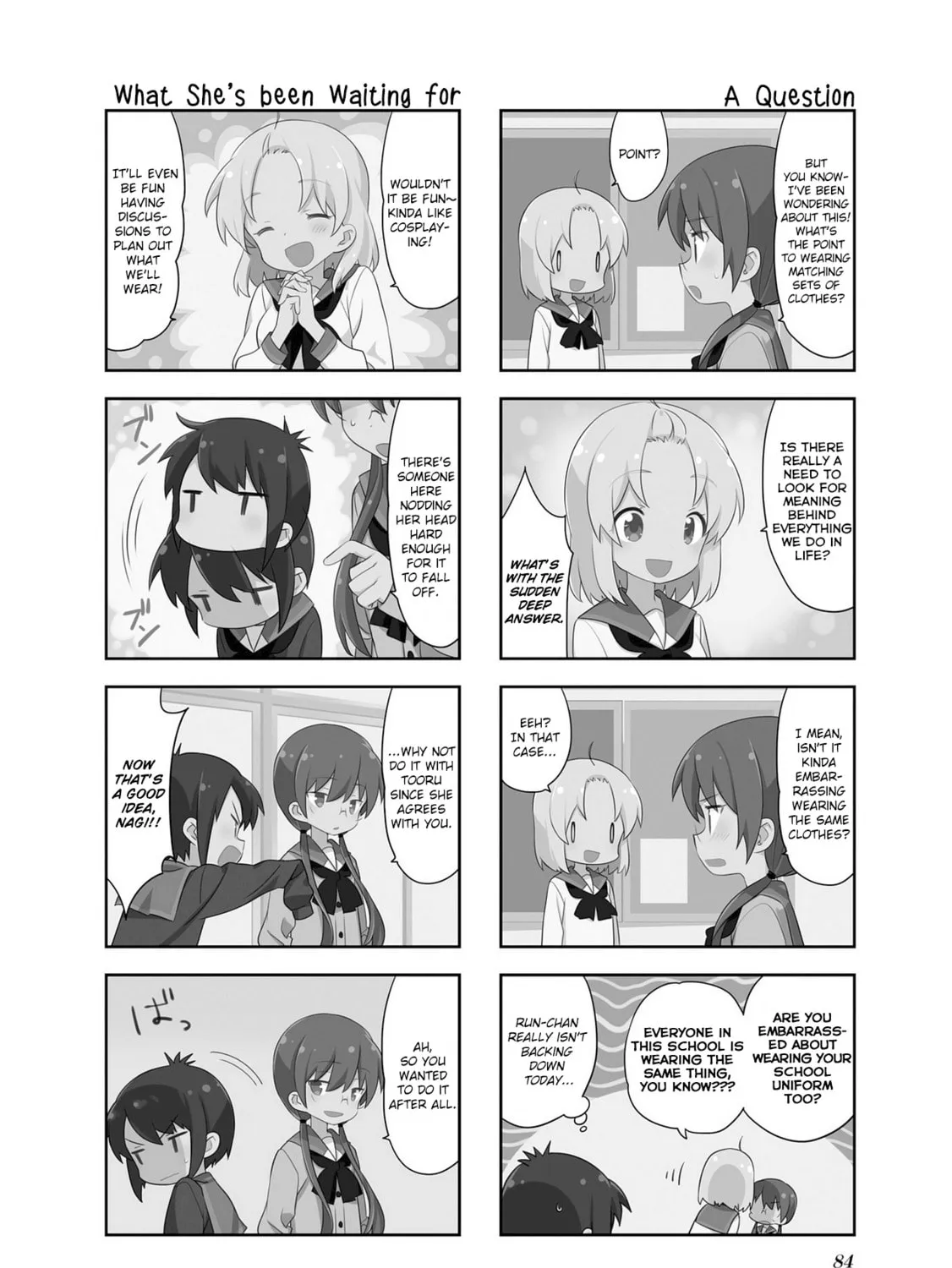 A-Channel Chapter 104 page 3 - 