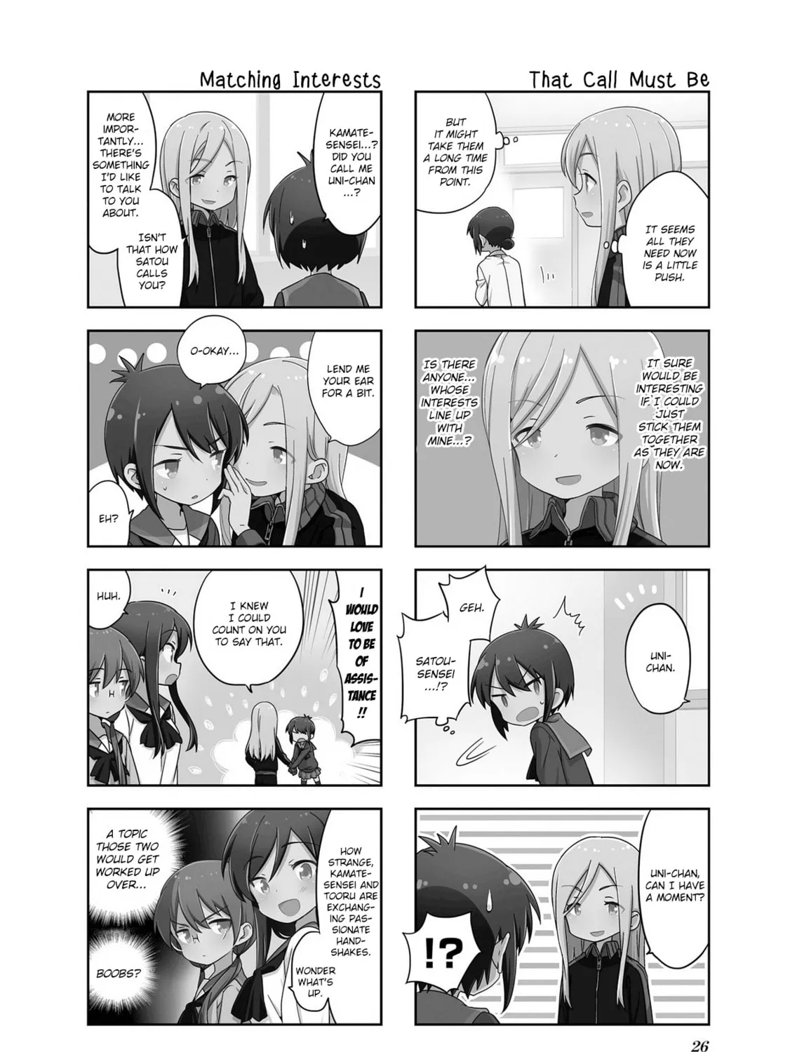 A-Channel Chapter 96 page 3 - 