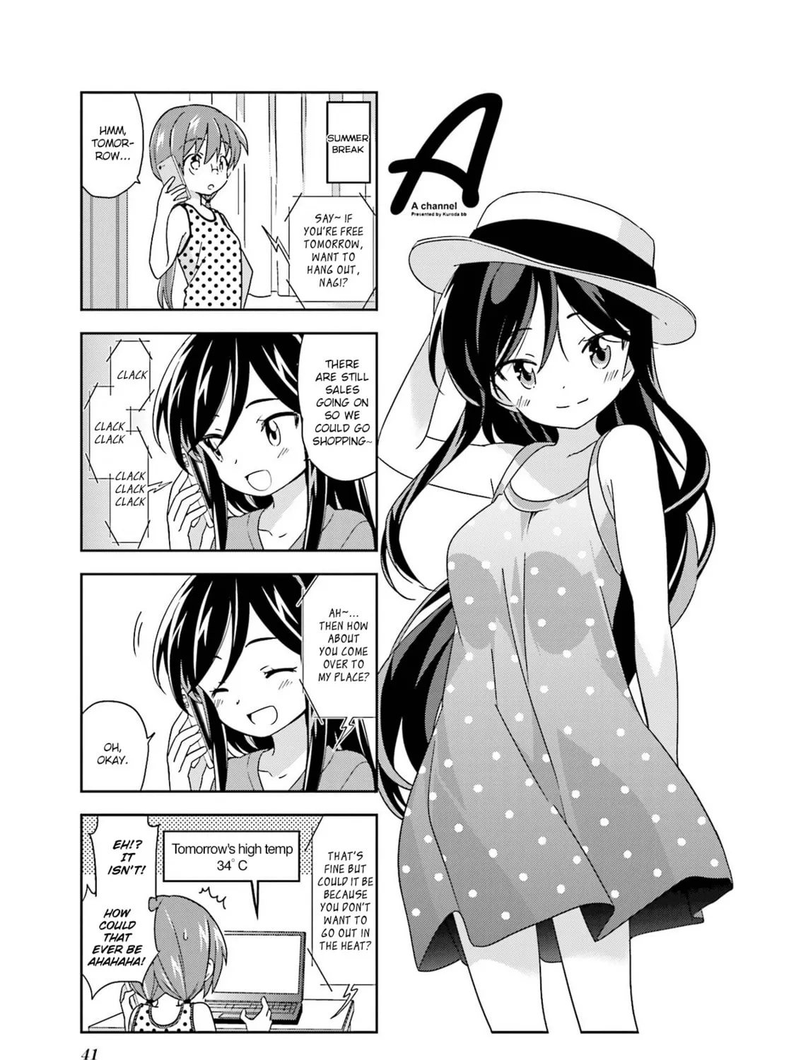 A-Channel Chapter 98 page 1 - 