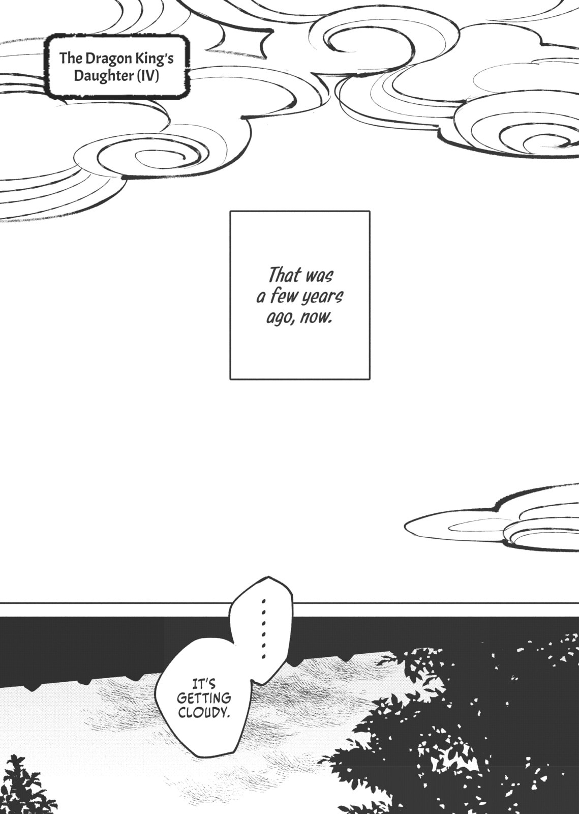 A Chinese Fantasy: The Dragon King’s Daughter Chapter 4 page 1 - 