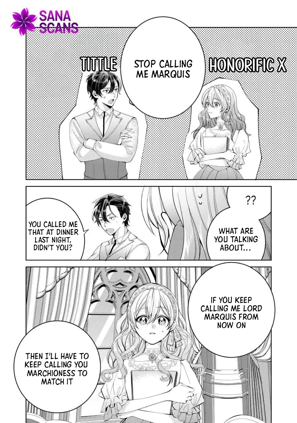 A Contract Marriage as the Marquis
