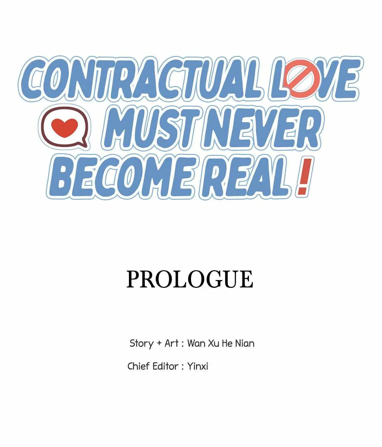 A Contractual Love Can Never Come True Chapter 0 page 2 - 