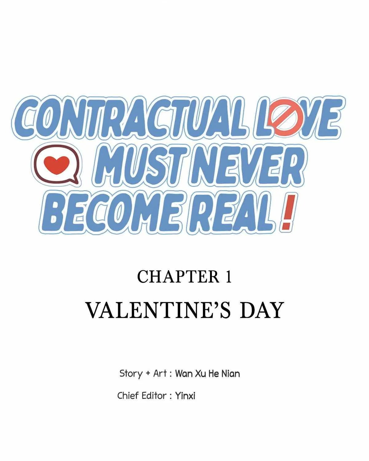 A Contractual Love Can Never Come True Chapter 1 page 3 - 