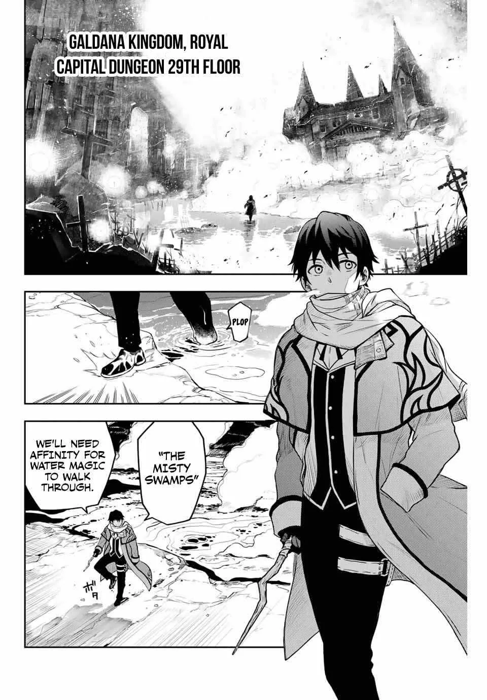 A Court Magician, Who Was Focused On Supportive Magic Because His Allies Were Too Weak, Aims To Become The Strongest After Being Banished Chapter 1 page 4 - 