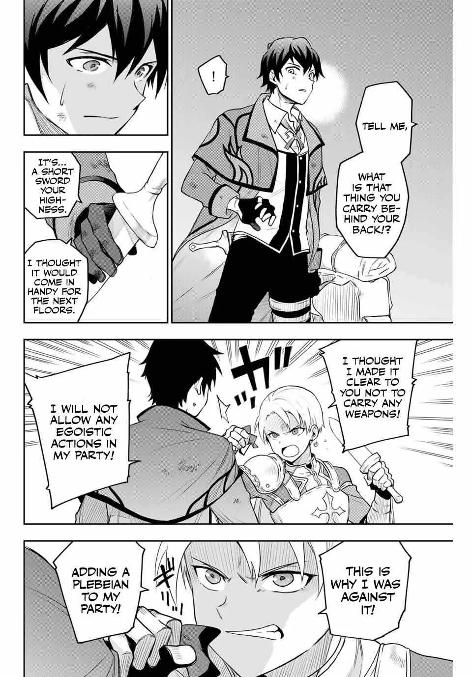 A Court Magician, Who Was Focused On Supportive Magic Because His Allies Were Too Weak, Aims To Become The Strongest After Being Banished Chapter 1 page 10 - 