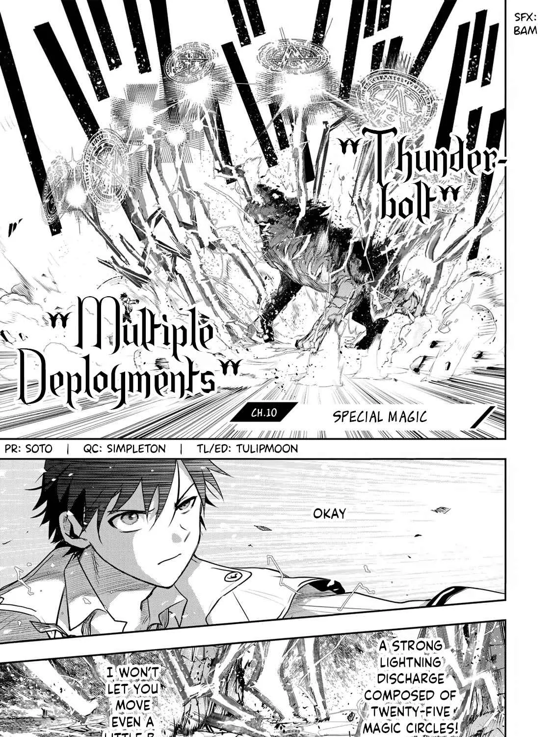 A Court Magician, Who Was Focused On Supportive Magic Because His Allies Were Too Weak, Aims To Become The Strongest After Being Banished Chapter 10 page 2 - 