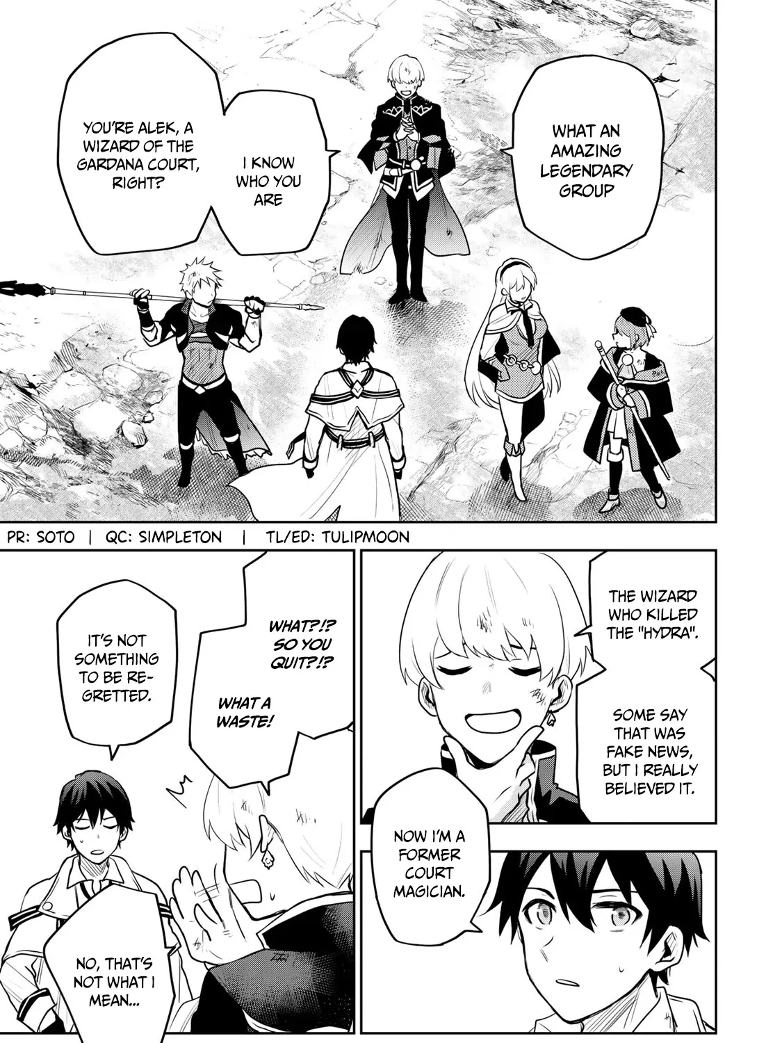 A Court Magician, Who Was Focused On Supportive Magic Because His Allies Were Too Weak, Aims To Become The Strongest After Being Banished Chapter 11 page 18 - 