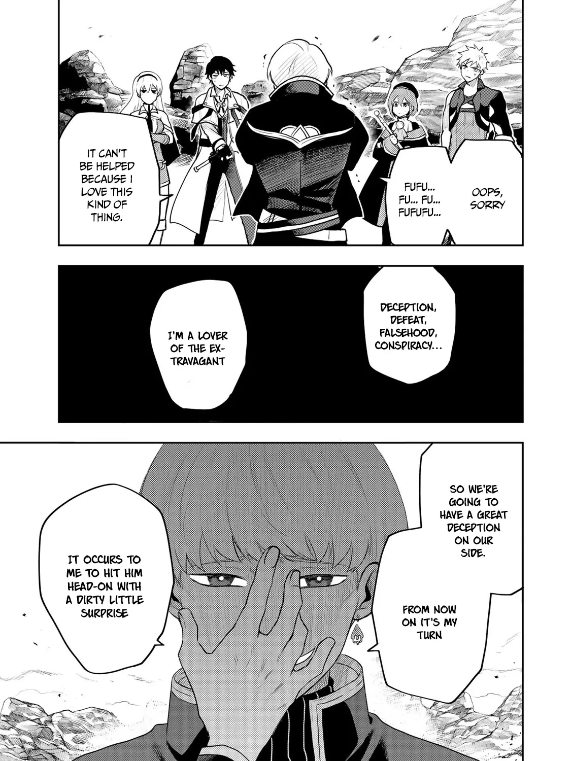 A Court Magician, Who Was Focused On Supportive Magic Because His Allies Were Too Weak, Aims To Become The Strongest After Being Banished Chapter 11 page 34 - 