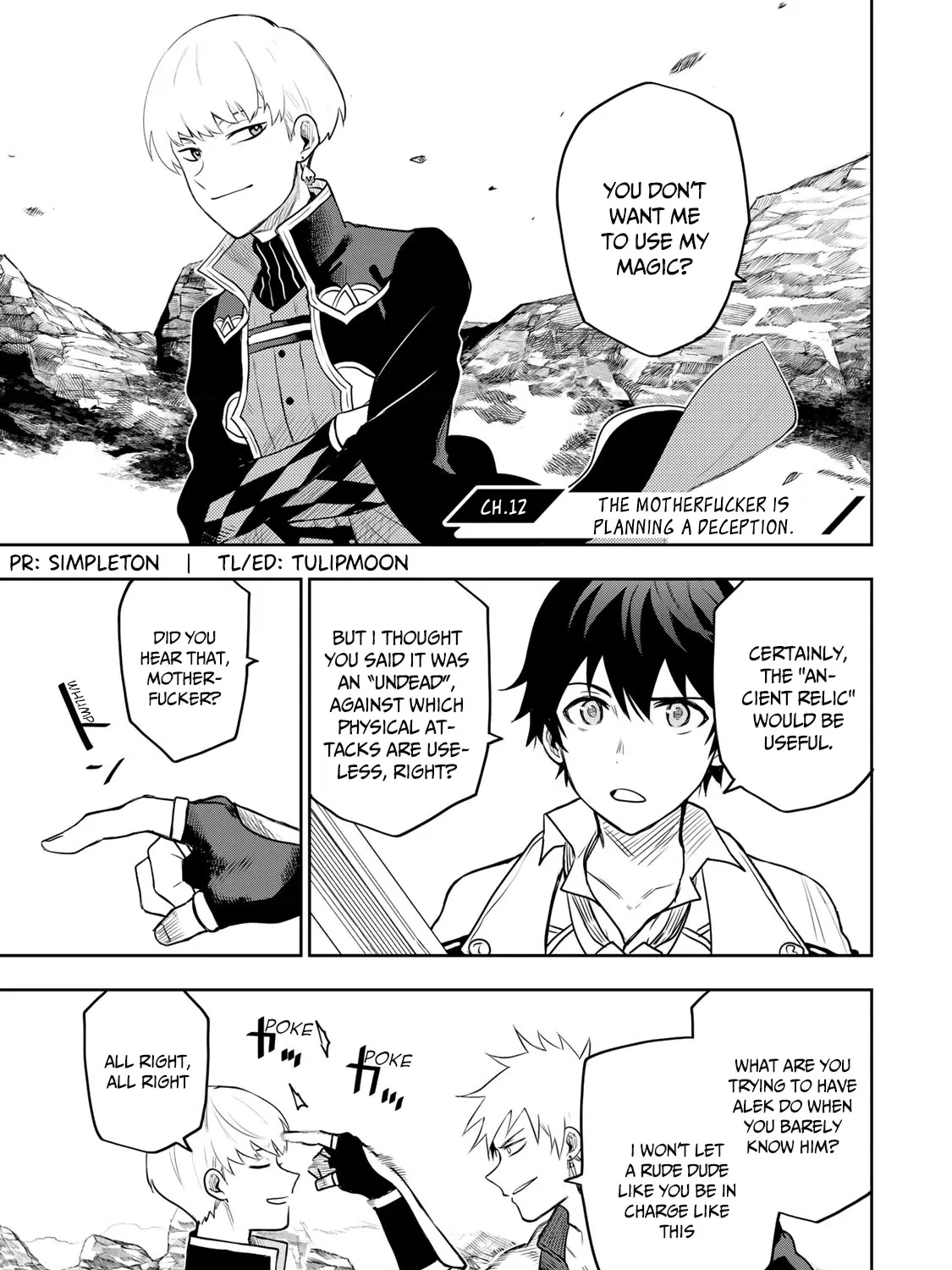 A Court Magician, Who Was Focused On Supportive Magic Because His Allies Were Too Weak, Aims To Become The Strongest After Being Banished Chapter 12 page 2 - 