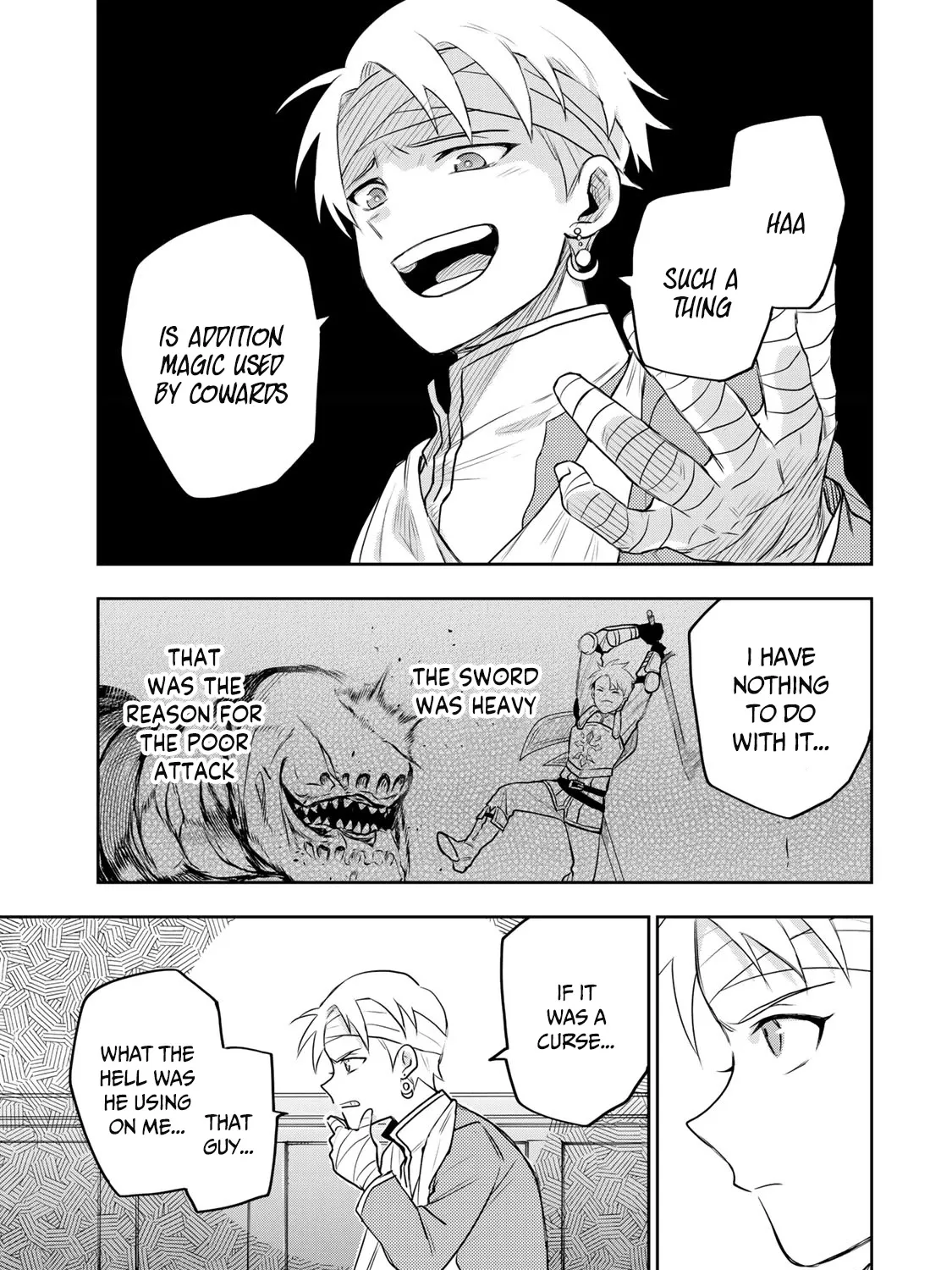 A Court Magician, Who Was Focused On Supportive Magic Because His Allies Were Too Weak, Aims To Become The Strongest After Being Banished Chapter 12 page 34 - 