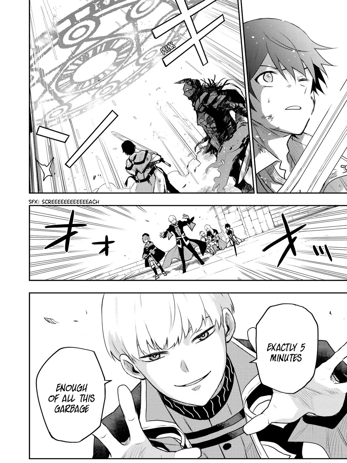 A Court Magician, Who Was Focused On Supportive Magic Because His Allies Were Too Weak, Aims To Become The Strongest After Being Banished Chapter 16 page 36 - 